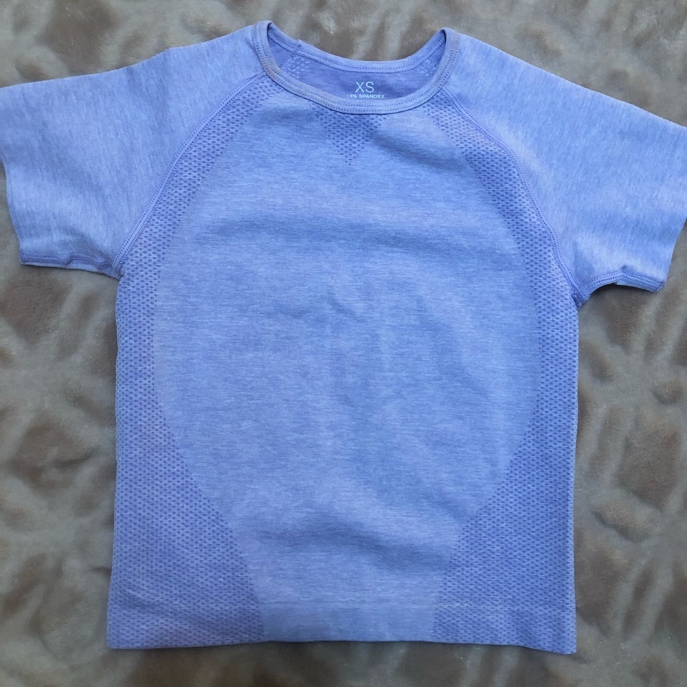 NVGTN Purple seamless crop top